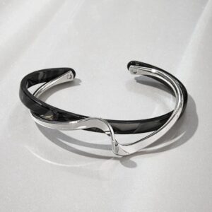 Armband - Zilver/Zwart